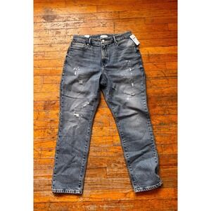 NWT Good American - Good Classic Distressed Jeans Size 8/29